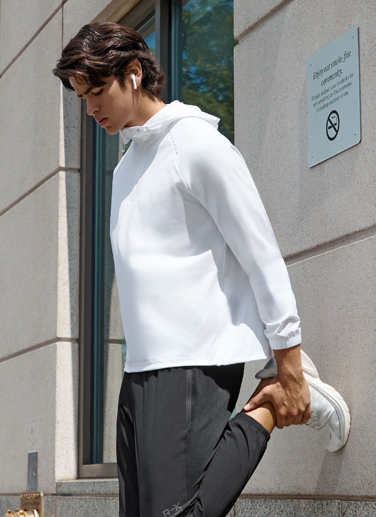 RX Men's Hooded Windbreaker