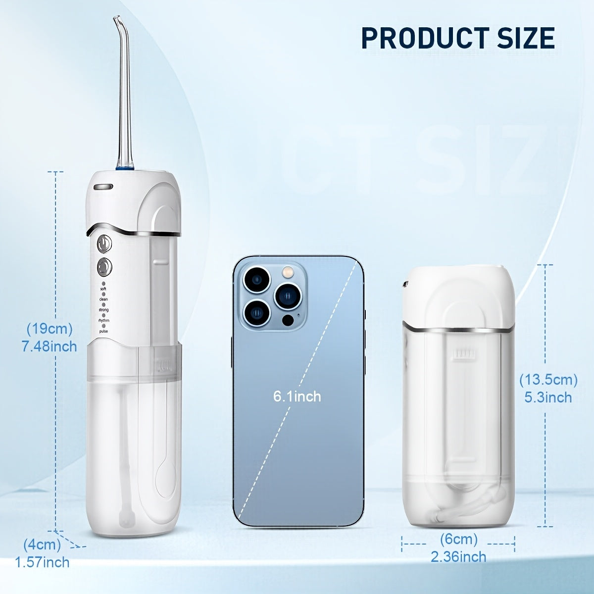 Cordless Water Flosser for Teeth, Braces & Oral Care TJR2D6B