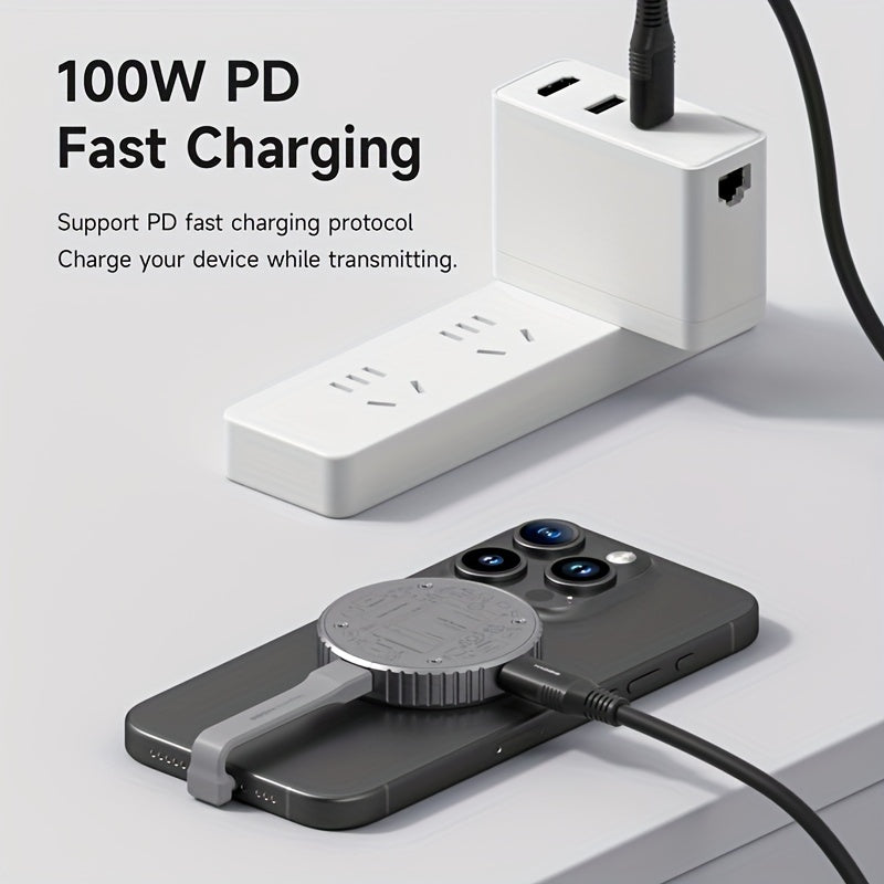 Hagibis Magnetic M2 NVMe SSD Enclosure- HMT17SD