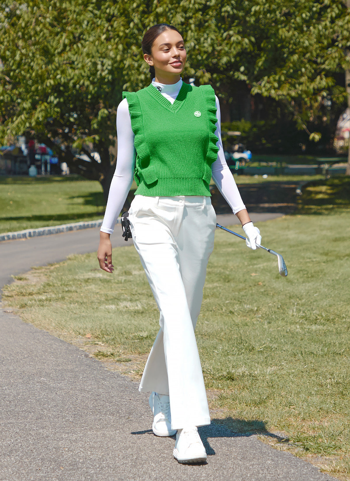 Twill Tension Napping Bootcut Pants