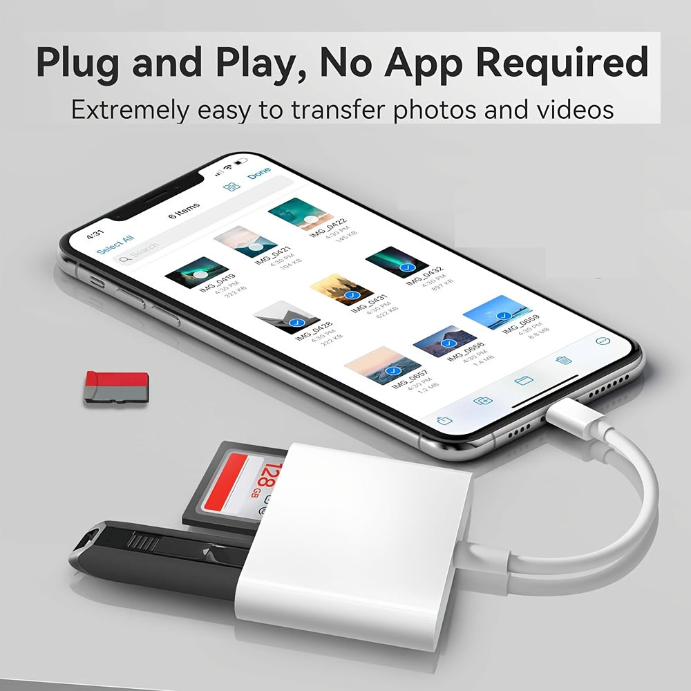 3in1 USB-C Card Reader- HMT17SD
