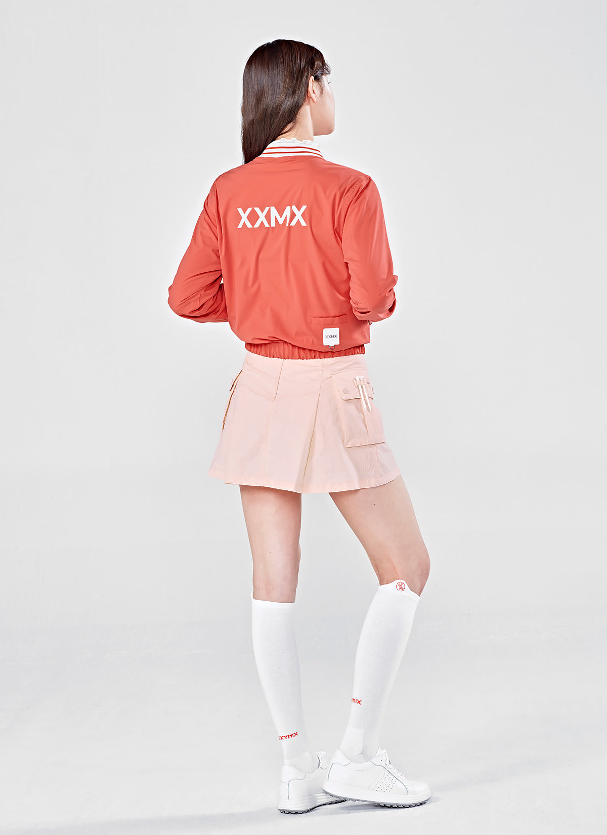 Natural Woven Cargo Skirt