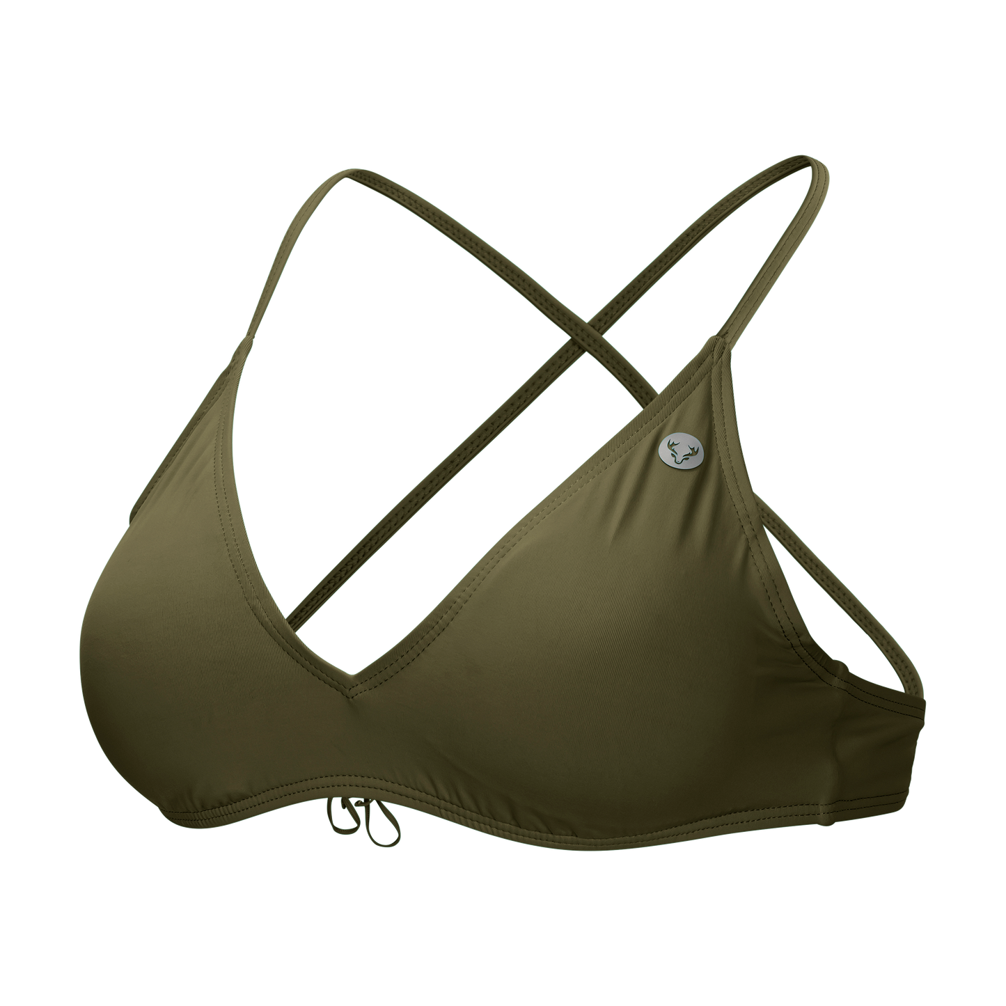 Women's SilverLUXE UPF Triangle Bikini Top