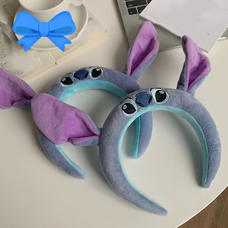 1pc of Stitch, New Plush Fabric Headband, Suitable for Home And Outdoor Use. for Ages 18 And Above.