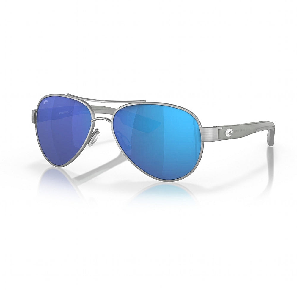 COSTA Loreto 580G Blue Mirror | Brushed Silver