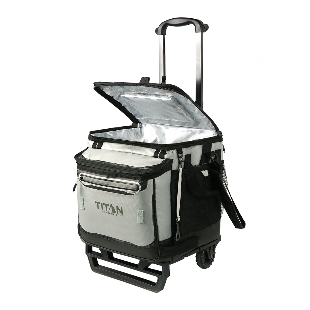 60 (50+10) Can Wheeled Cooler