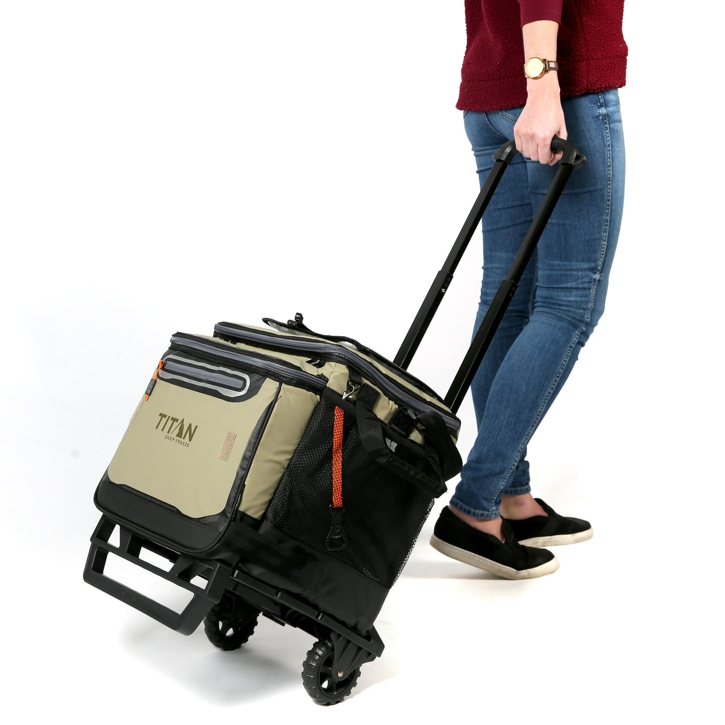 60 (50+10) Can Wheeled Cooler