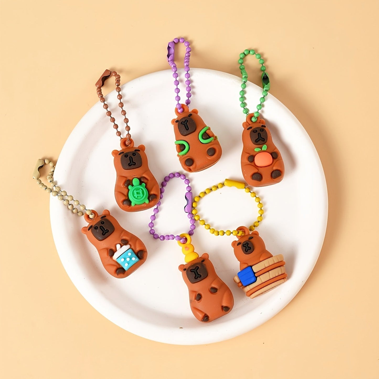 24pcs Cute Capybara Fun Punch Activity Set - HCG8