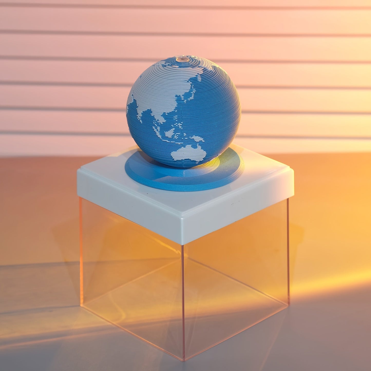 2025 PaperWhale 3D Earth Desk Calendar for Office & Gifts TJR8K2F