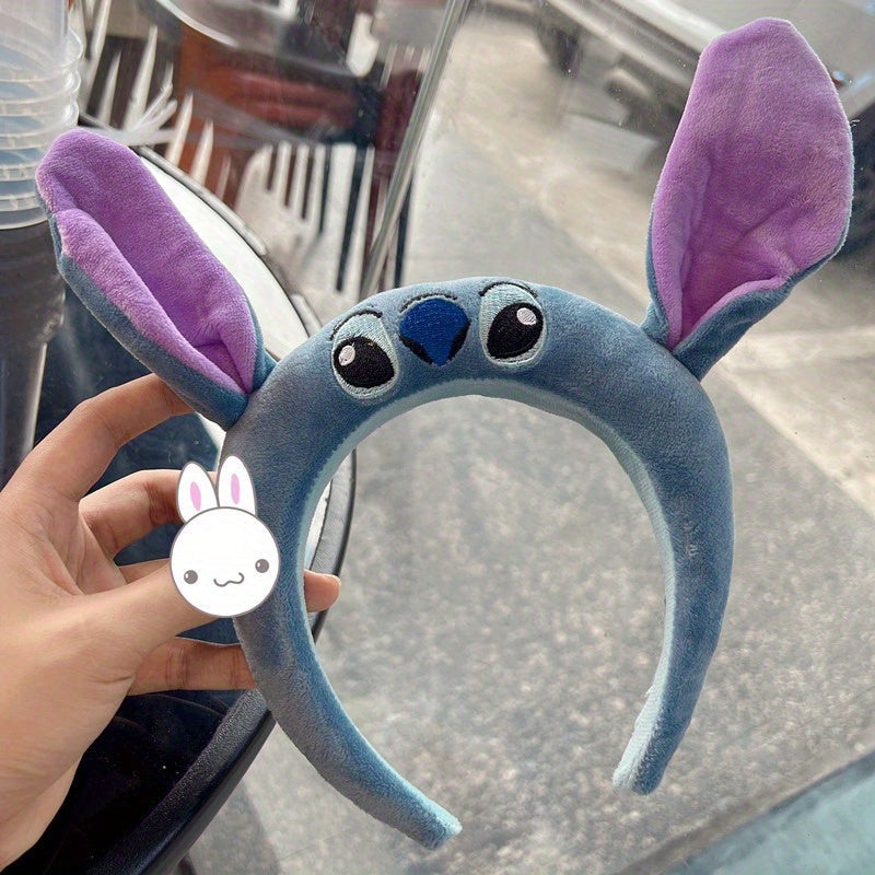 1pc of Stitch, New Plush Fabric Headband, Suitable for Home And Outdoor Use. for Ages 18 And Above.
