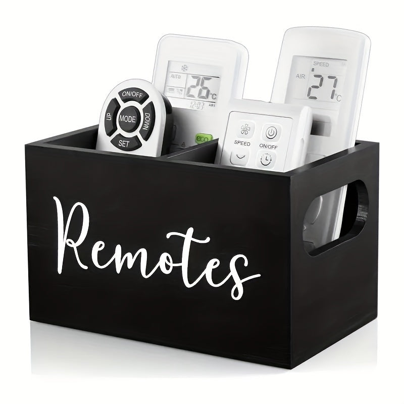 Wooden Remote Organizer- HMT24RO