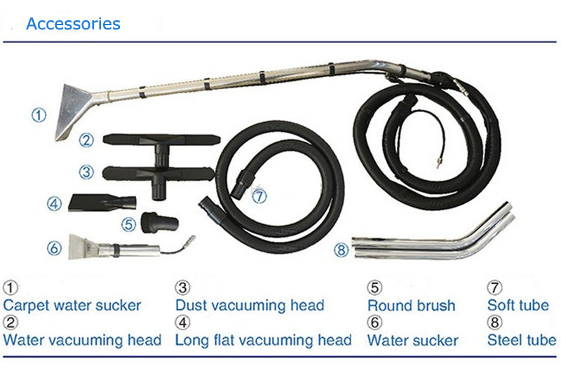 110V 1000W Carpet Extractor Machine 40L