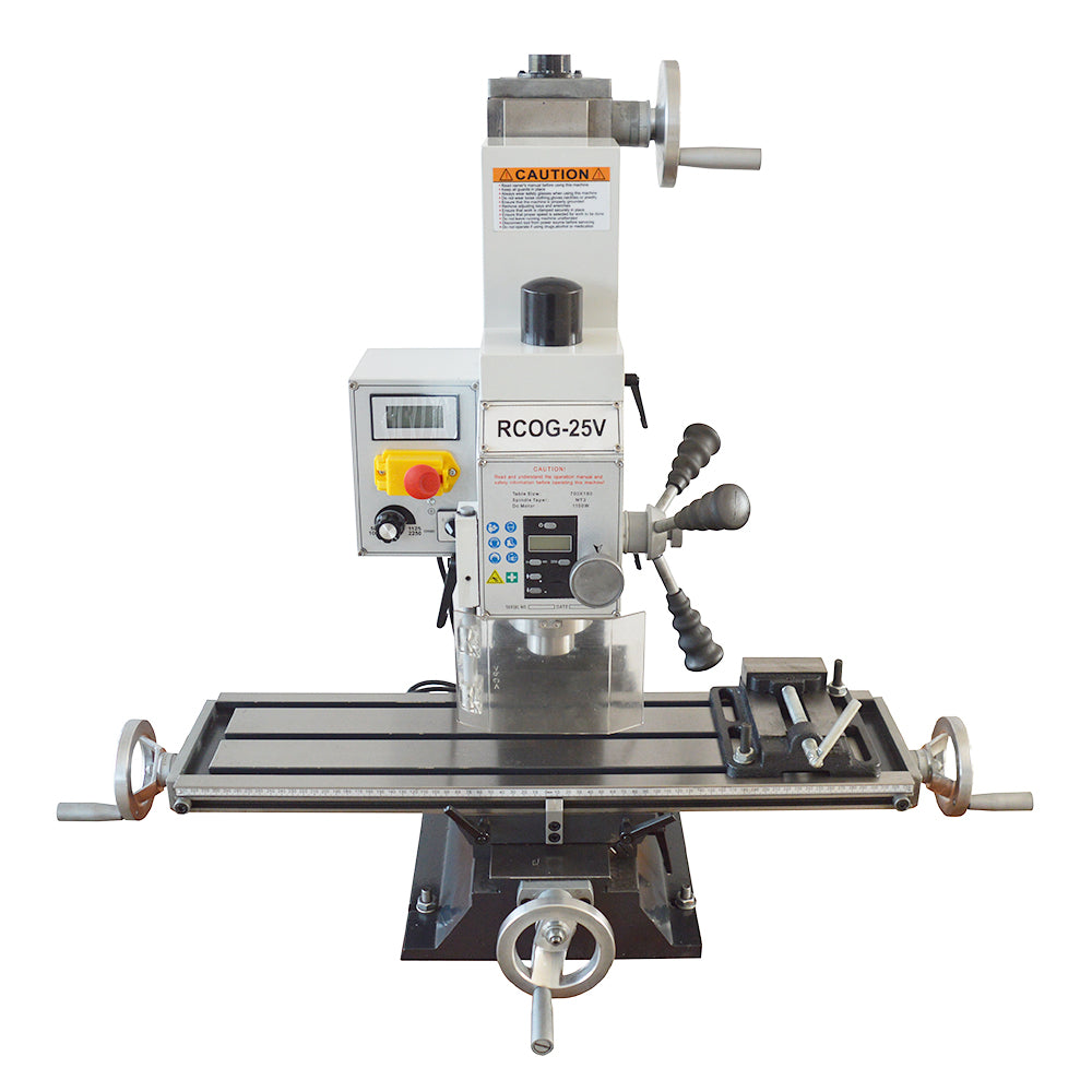 1100W RCOG-25V Brushless Precision Milling and Drilling Machine 110V