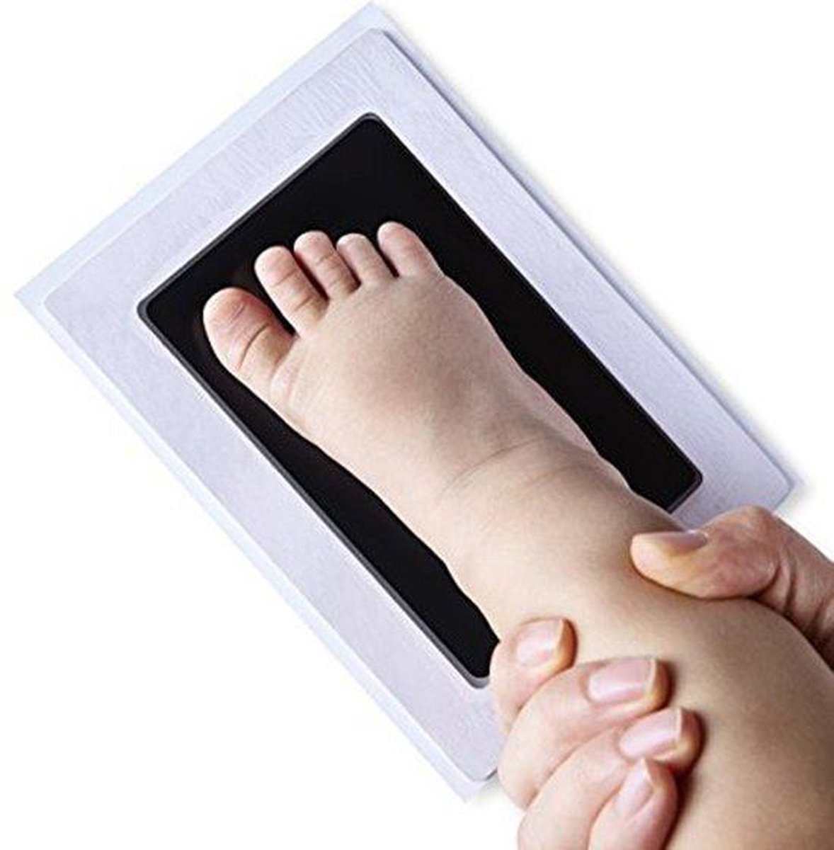 Leuke Baby Voet En Handafdruk - Inkt - Zwart