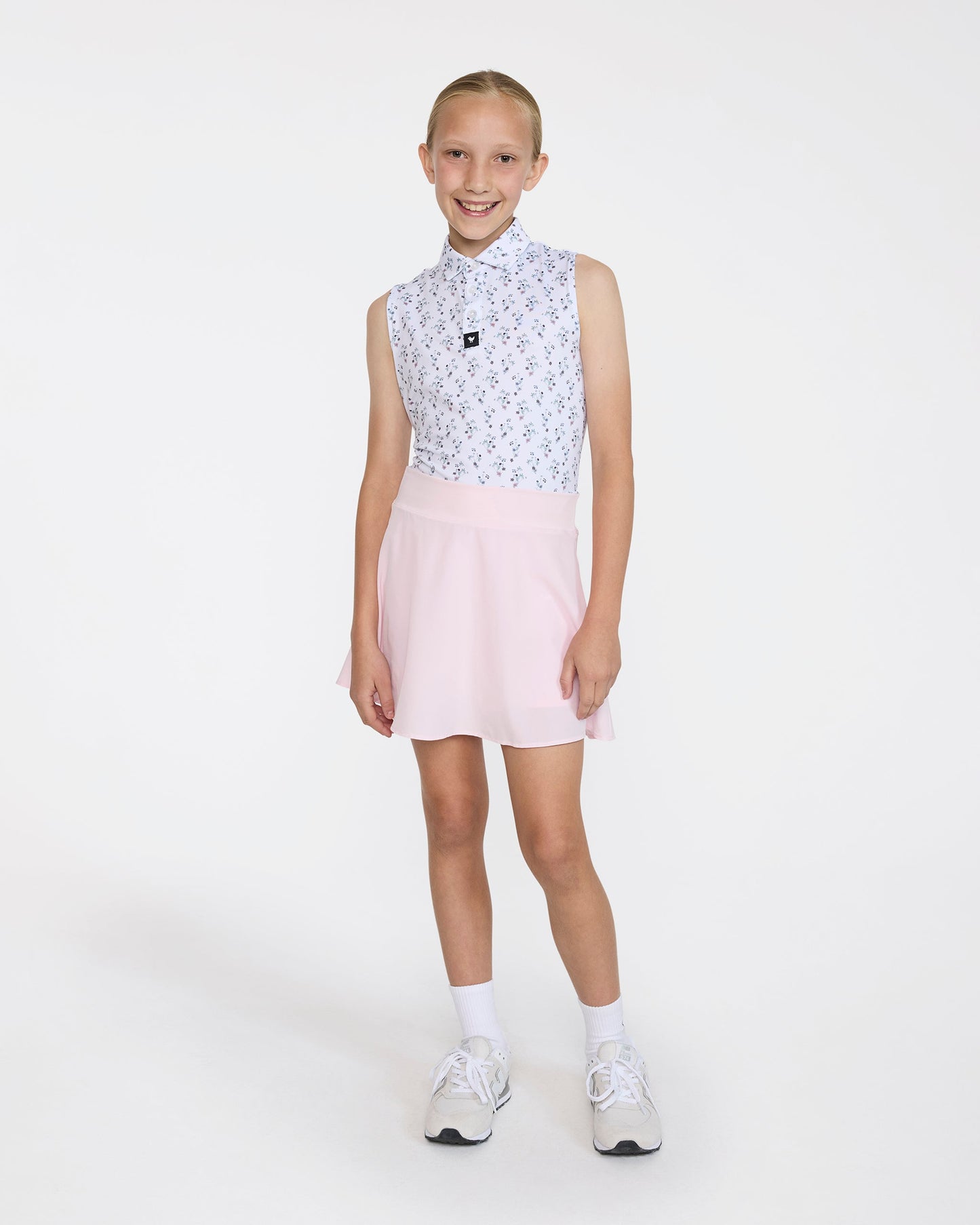 Sleeveless Youth Polo - Petunia Junkie