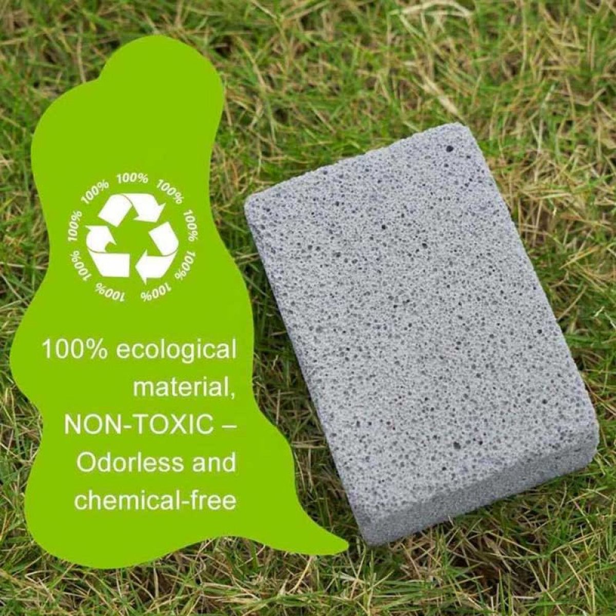 Puimsteen voor de barbeque