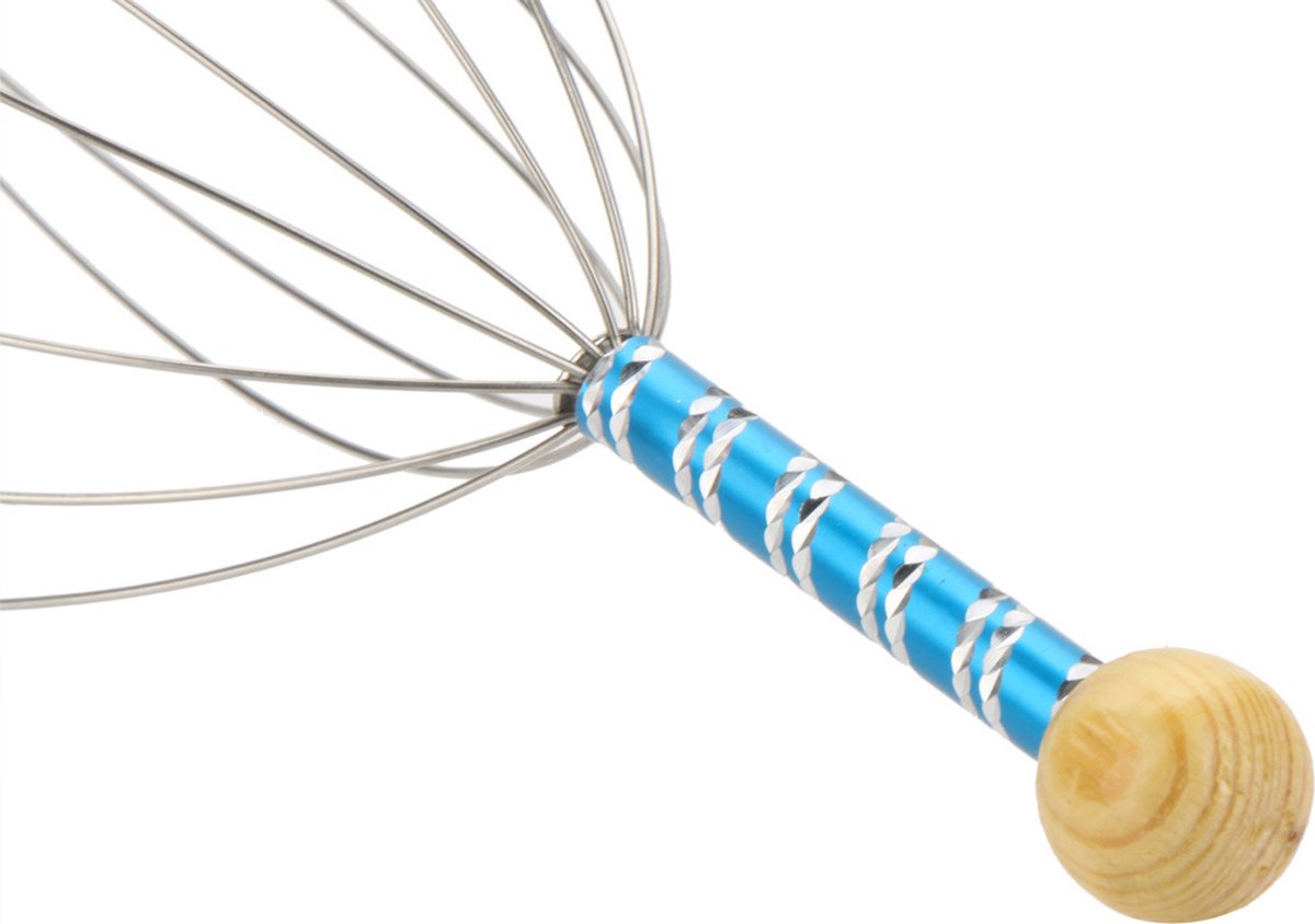 Hoofdmassage spin - 23 cm - Anti stress – Anti jeuk - Massage - kerstcadeau