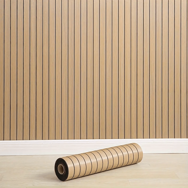 3D Wood Grain SelfAdhesive Wallpaper Roll-YUIL