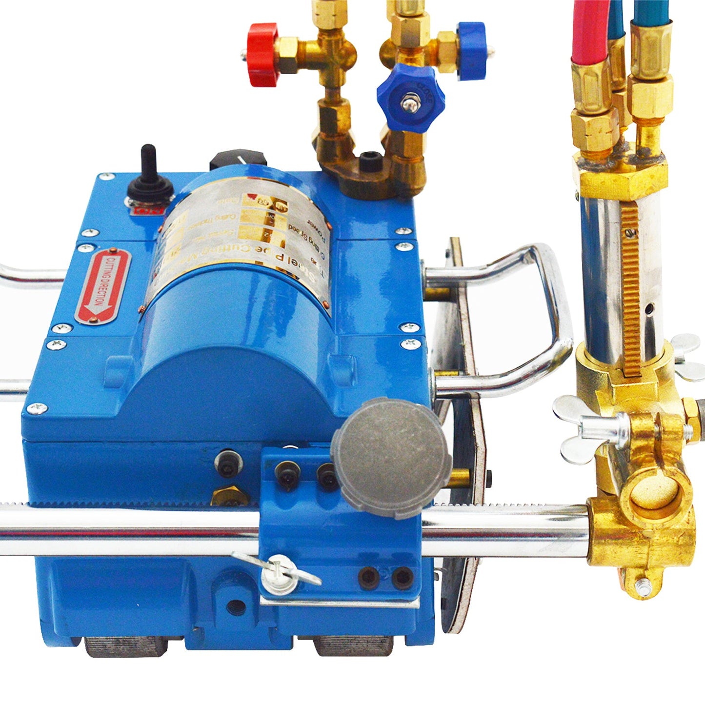 110V Electromagnetic Gas Pipe Cutting Machine Torch Burner Beveler