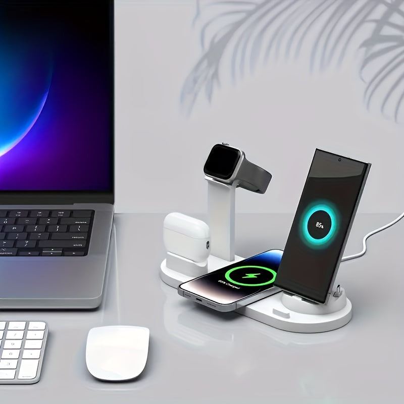 4 in 1 Wireless Charging Station for IPhone,iWatch and AirPods- HM12A3