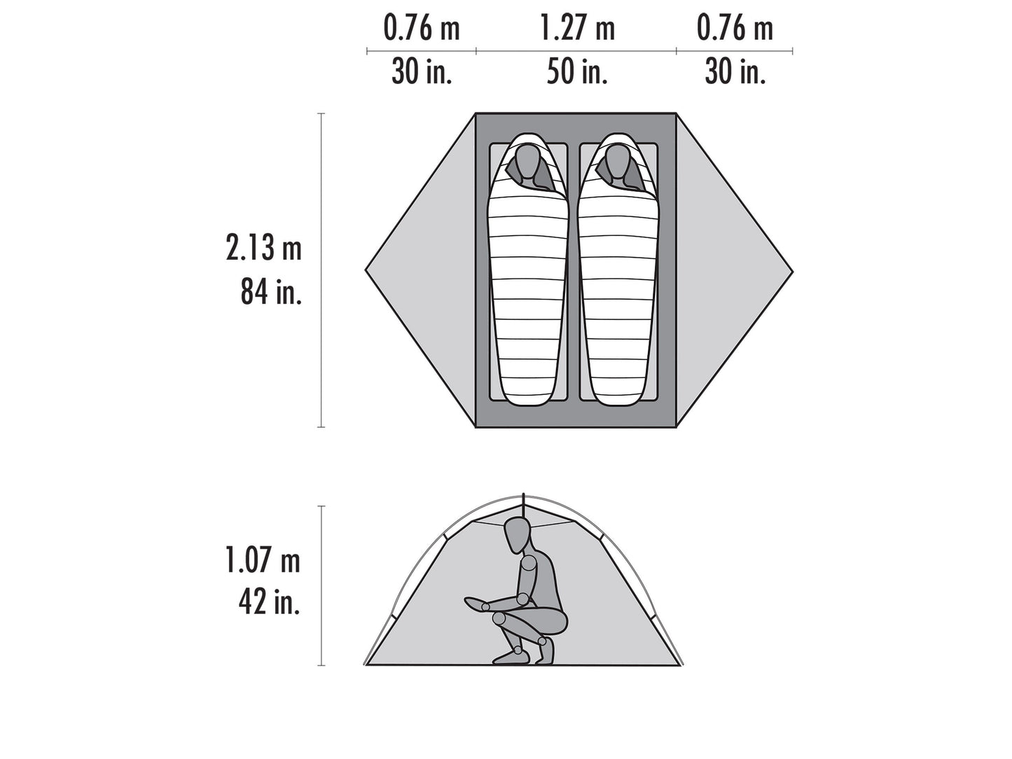 Access™ 2 Two-Person, Four-Season Ski Touring Tent