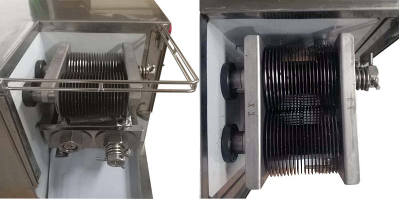 110V QSJ-T Shredded Meat Cutting Machine 3mm