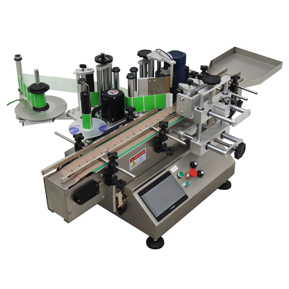 110V LT-150 Automatic Desktop Conveyor Round Bottle High Speed Labeling Machine