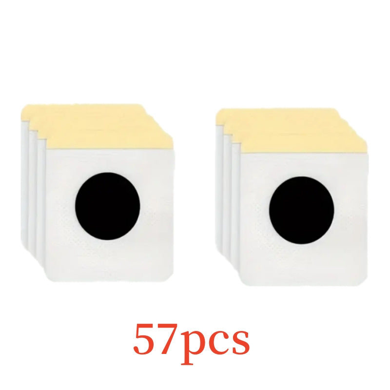 57pcs Playful Food & Poop Sticker Set, Fun Party Gift TJR4B6F