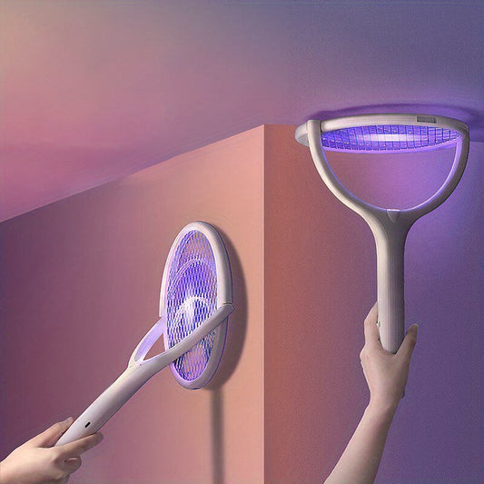 90-Degree Rotatable Electric Mosquito Swatter- HMT14DF