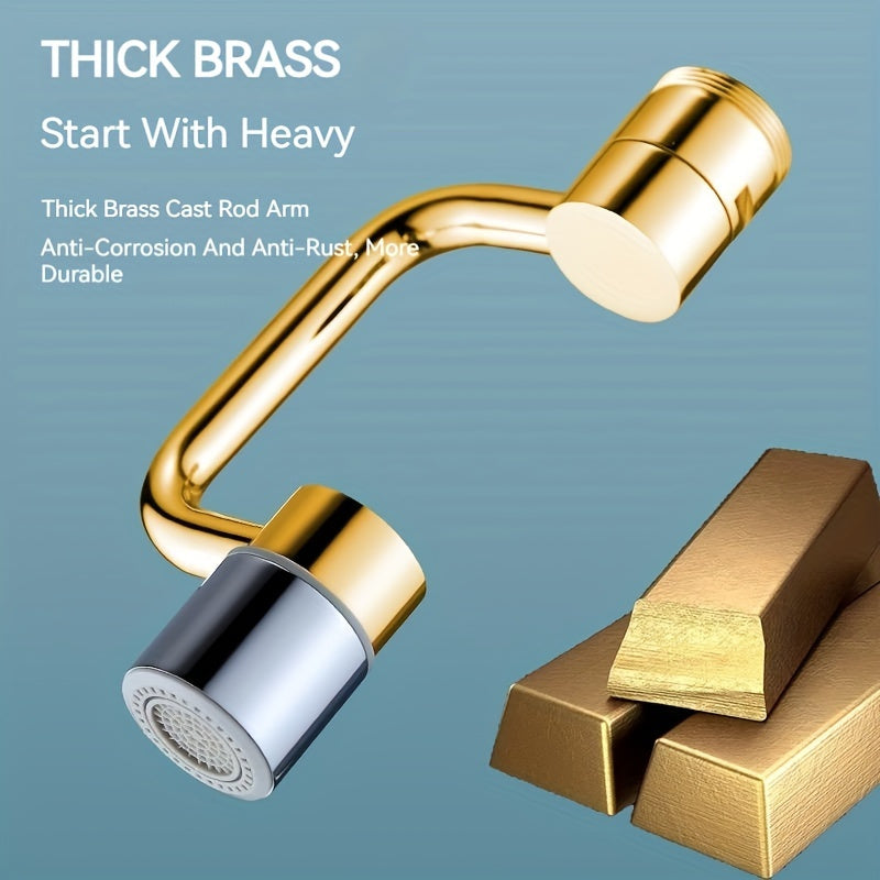 1080° Rotating Stainless Steel Faucet Extension - TJR6K3Y