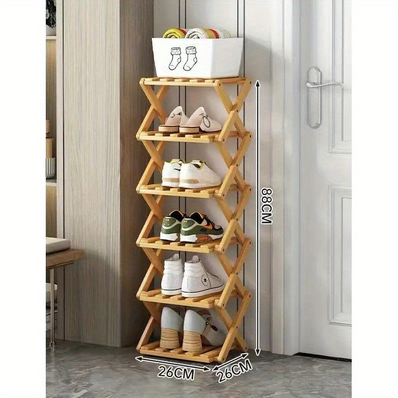 Narrow MultiLayer Shoe Rack- HMT17NS