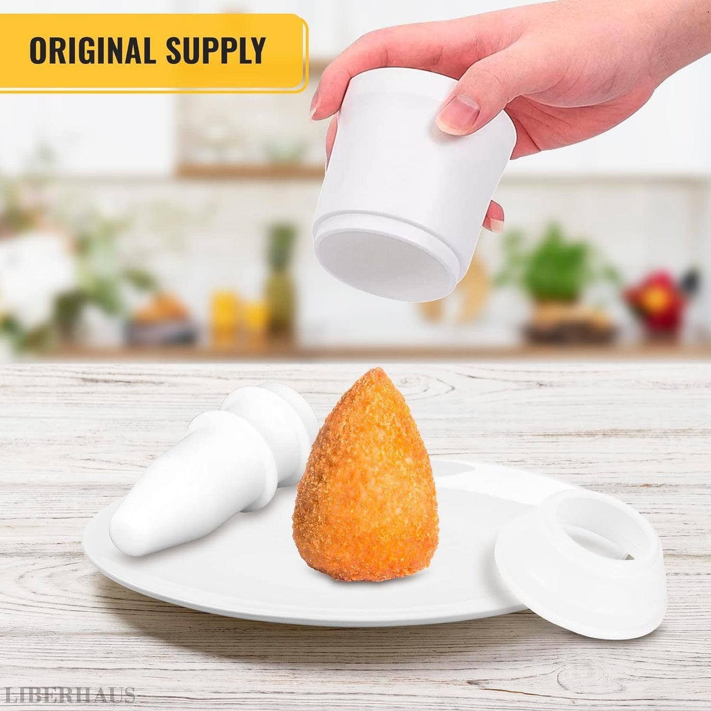 2pcs Plastic Rice Ball & Meatball Maker Set TJR4M7B