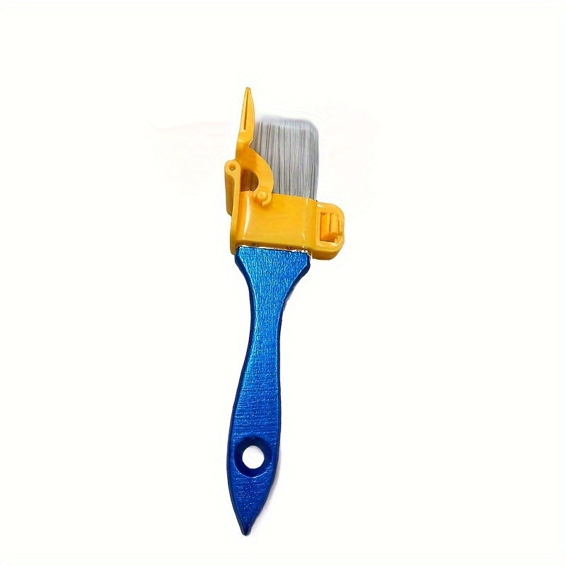 1pc Blue Wool Paint Brush for Trim Cleaning-864F