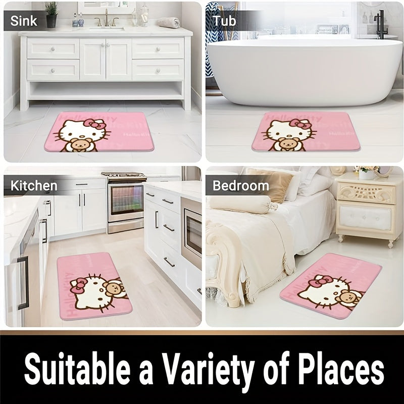 Hello Kitty Cute Cartoon Door Mat - NSW2