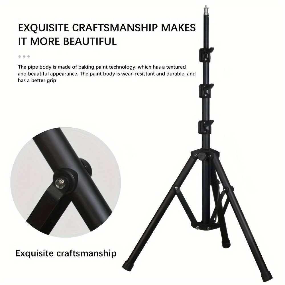 Adjustable Projector Stand, Durable ABS, Desktop & Floor Use TJR5X8L