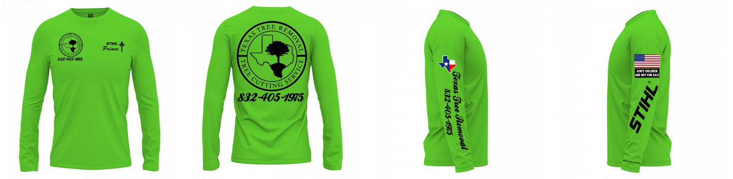 Custom UPF Shirt Long Sleeve