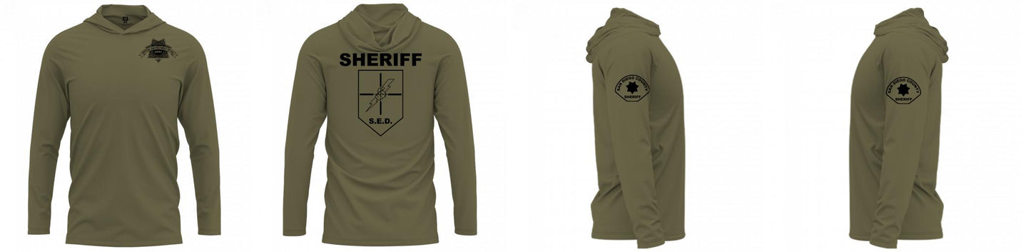 Custom Hooded UPF Shirt