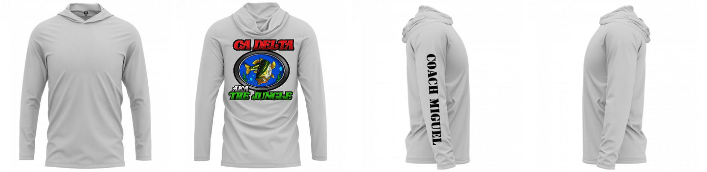 Custom Hooded UPF Shirt