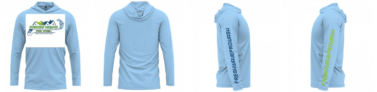 Custom Hooded UPF Shirt