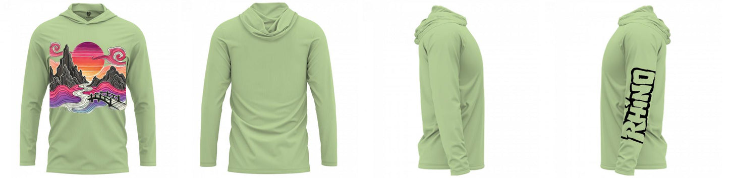 Custom Hooded UPF Shirt