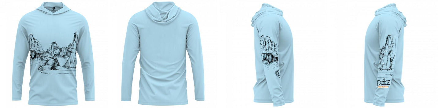 Custom Hooded UPF Shirt