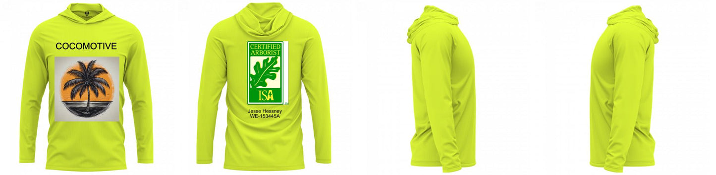 Custom Hooded UPF Shirt