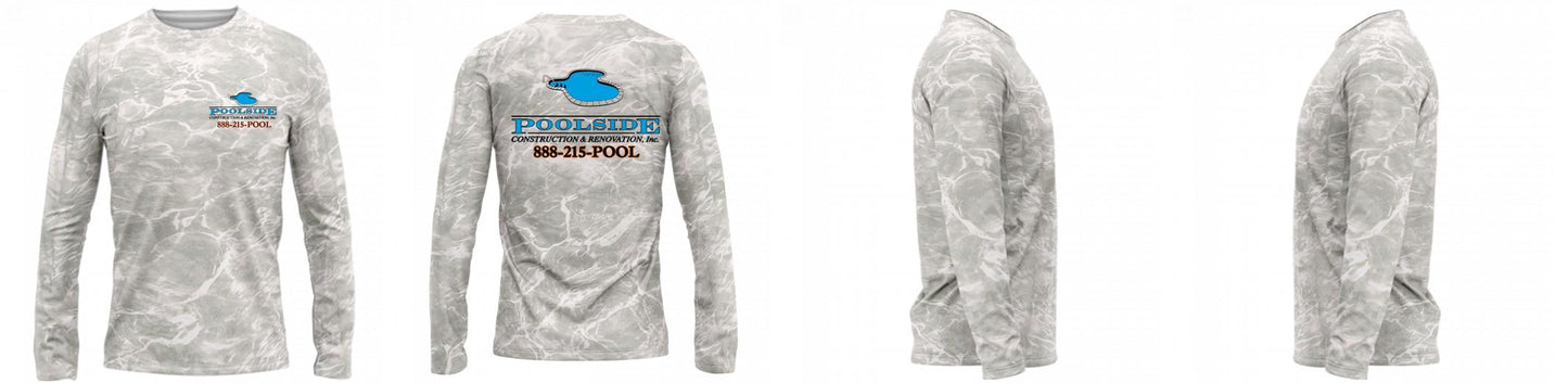 Custom Mossy Oak UPF Shirt Long Sleeve