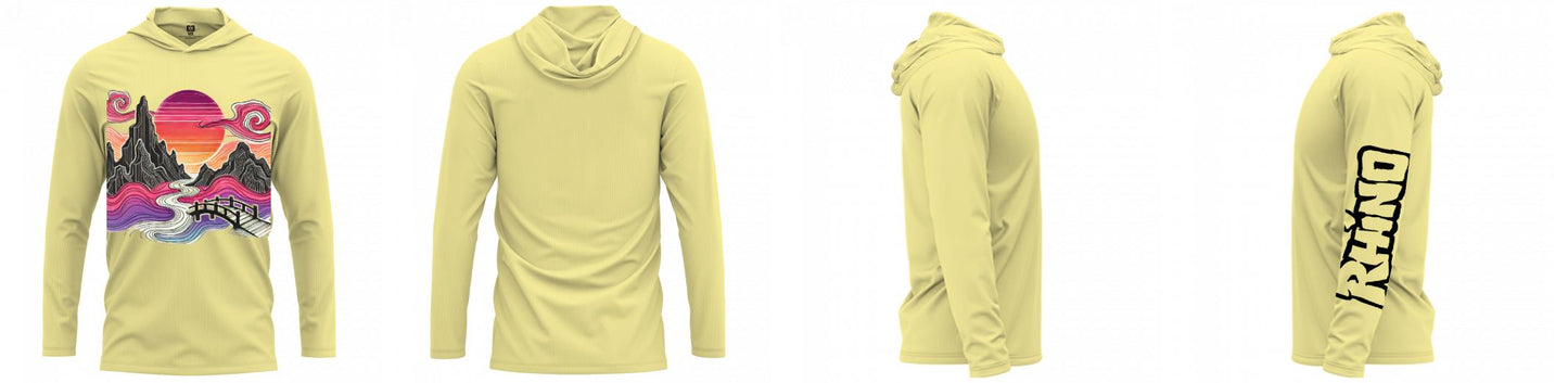 Custom Hooded UPF Shirt