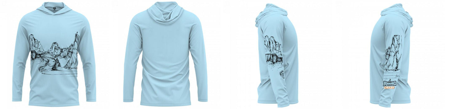 Custom Hooded UPF Shirt