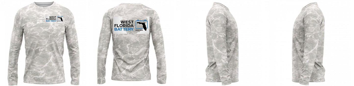 Custom Mossy Oak UPF Shirt Long Sleeve