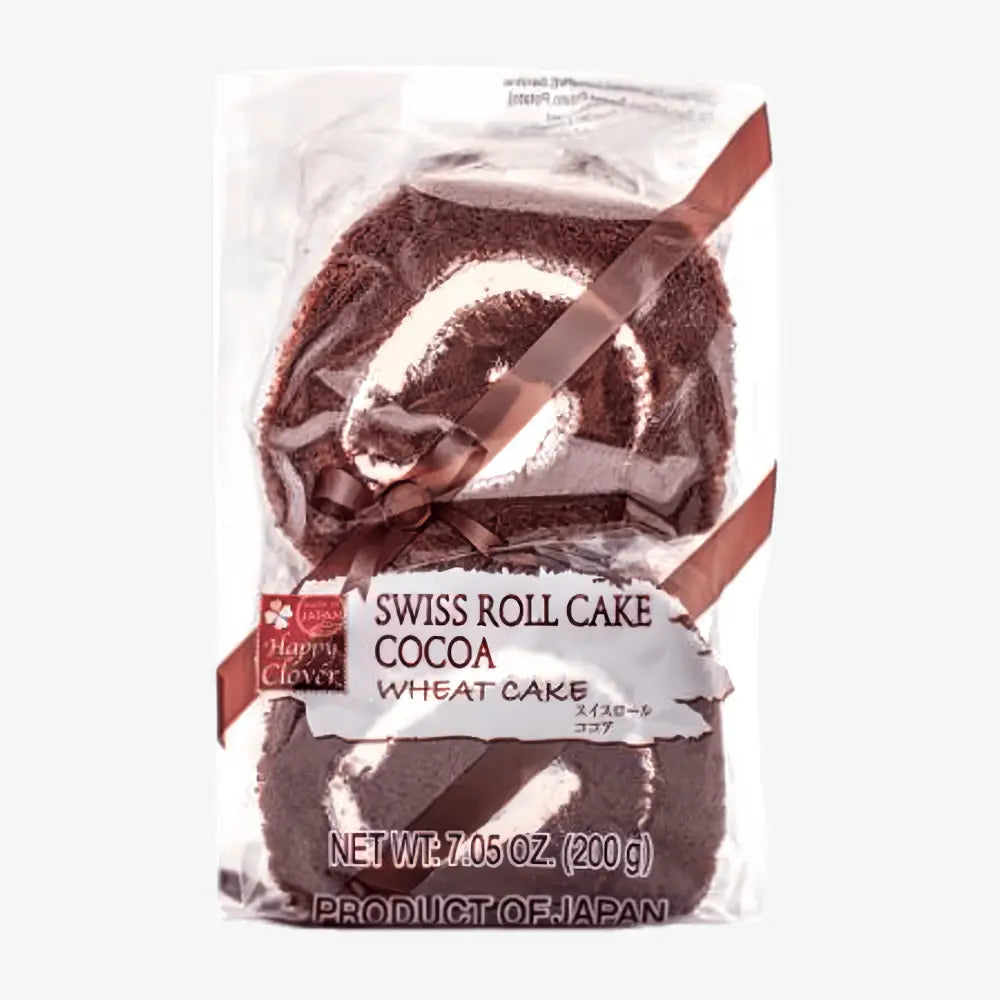 HAPPY CLOVER Swiss Roll Cake (Cocoa) 200g