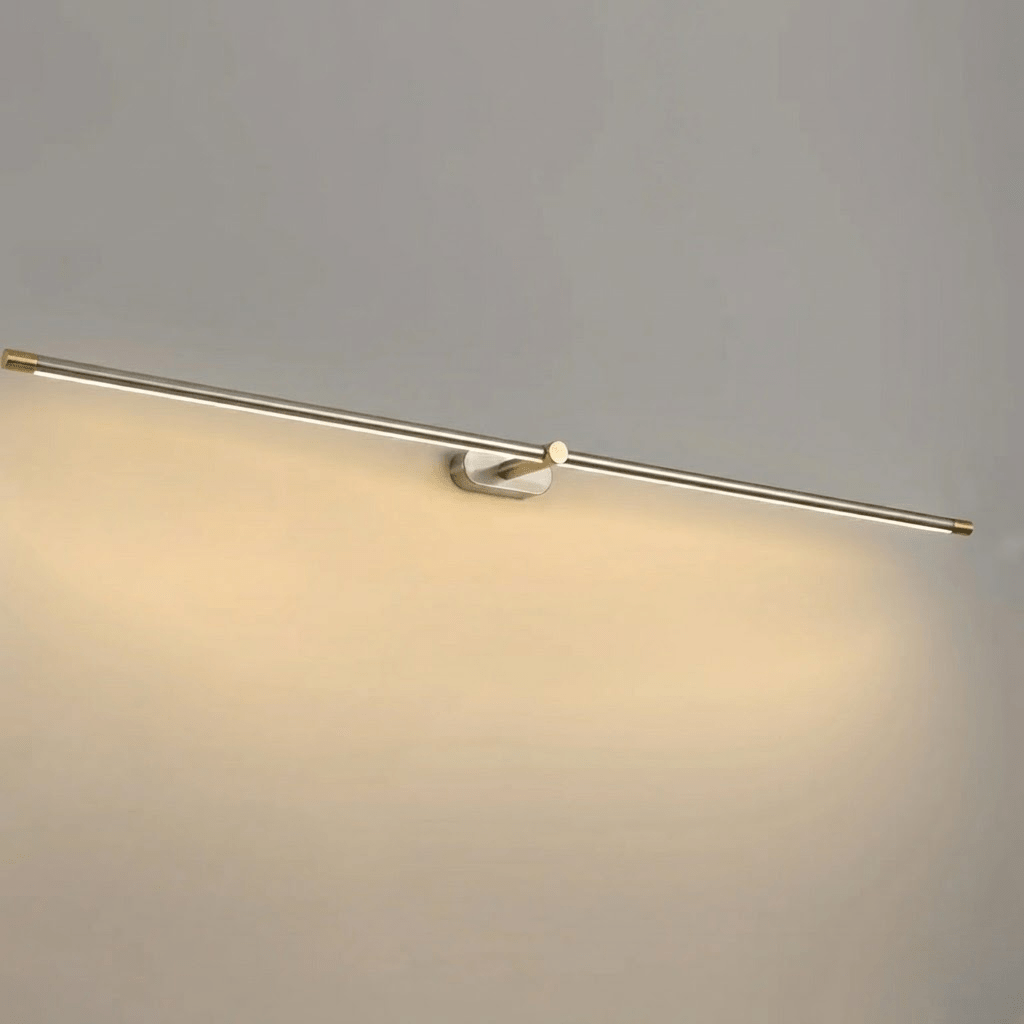 Minimalist Linear Adjustable Wall Light For Picture And Mirror