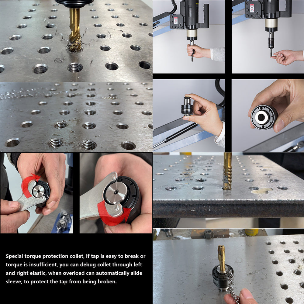 M3-M16 Vertical Pneumatic Tapping Machine