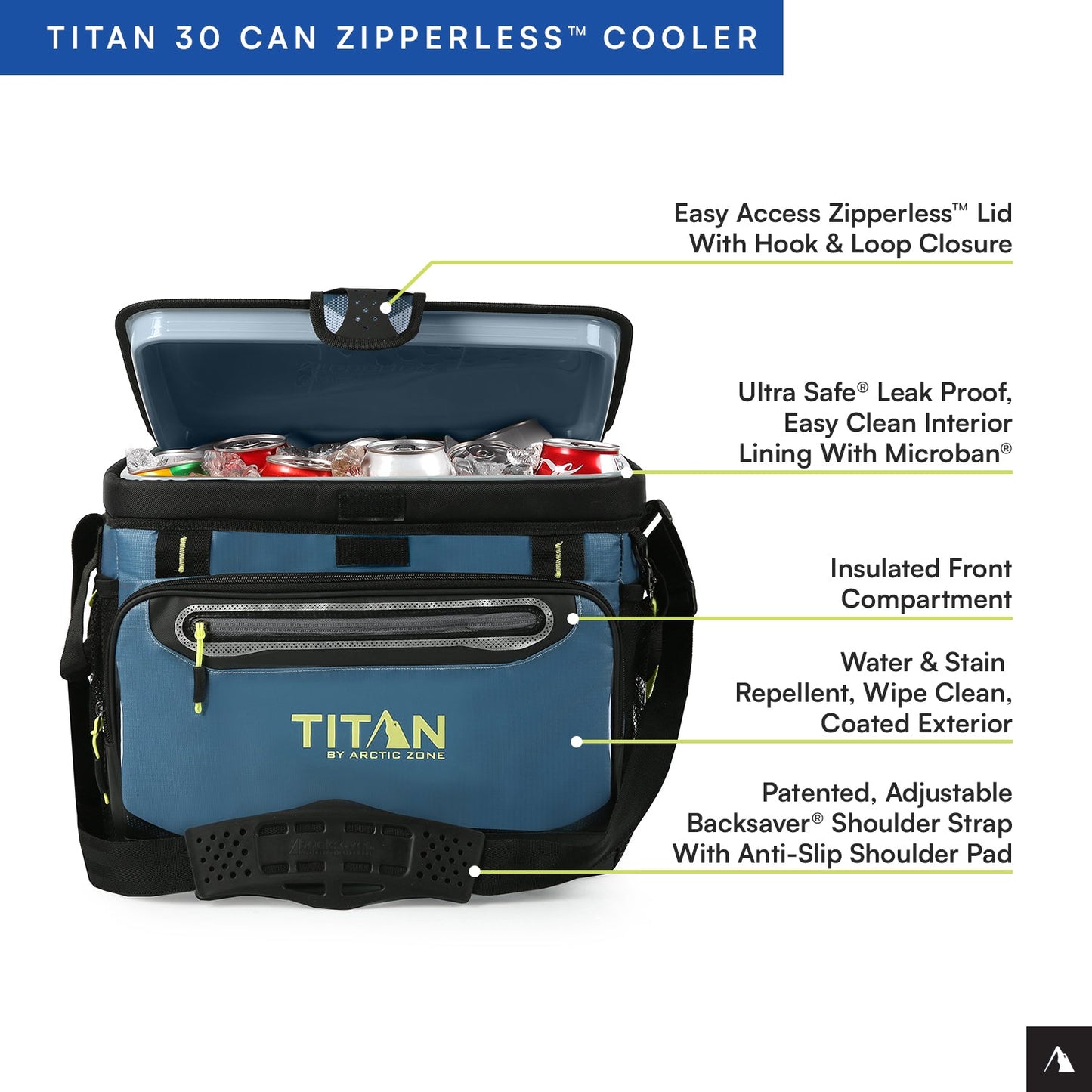 30 Can Zipperless HardBody® Cooler
